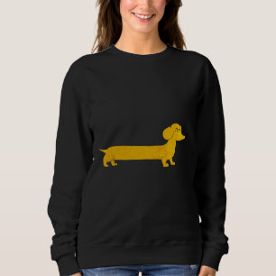 Dachshund Dog Fun Colorful Pattern Trui
