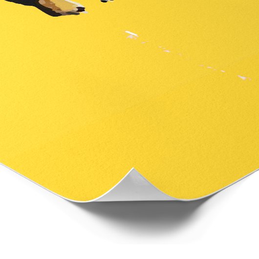 Dachshund dog | Funny & decorative Poster (Hoek)