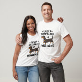 Dachshund Dog, gemakkelijk verstoord door Wenen T-shirt (Unisex)