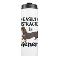 Dachshund Dog, gemakkelijk verstoord door Wenen