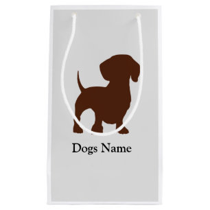 Dachshund Dog Gift Bag Klein Cadeauzakje