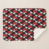 Dachshund Dog Gifts Sherpa Deken (Voorkant (horizontaal))