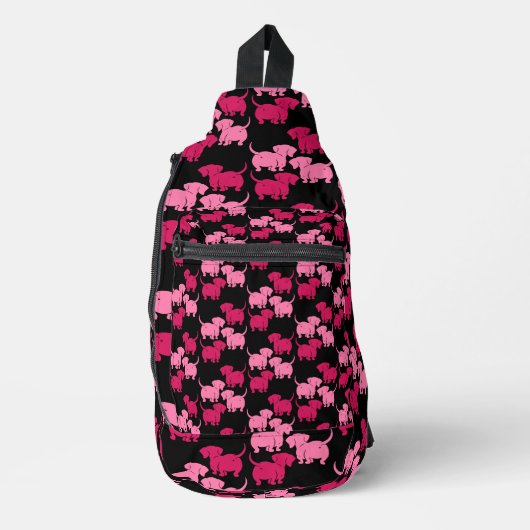 Dachshund Dog Gifts Sling Bag (Voorkant)