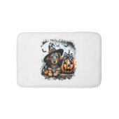 Dachshund Dog Halloween Badmat (Voorkant)