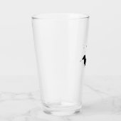 Dachshund Dog � Halloween Moon Silhouette Classic  Glas (Rechts)