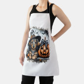 Dachshund Dog Halloween Schort (Insitu)