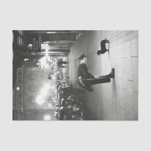  dachshund Dog in Hotel Tissuepapier (Voorkant)