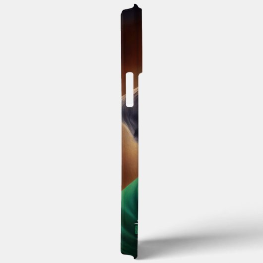 Dachshund Dog in St. Patrick's Day Dress Case-Mate iPhone Case (Achterkant / Rechts)