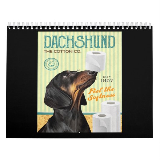 Dachshund Dog Kalender (Hoes)