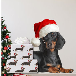 Dachshund Dog Kerstkerstkerstkerstkerstkerstkersth Cadeaupapier