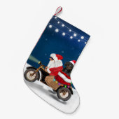 Dachshund Dog kerstkerstkerstman Kleine Kerstsok (Voorkant (Hangend))