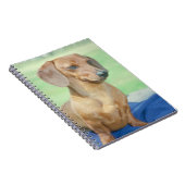 Dachshund Dog-laptop Notitieboek (Rechterzijde)