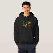 Dachshund Dog Leprechau St Patrick Day Saint Paddy Hoodie (Voorkant volledig)