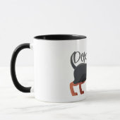 Dachshund Dog Love Mok (Links)