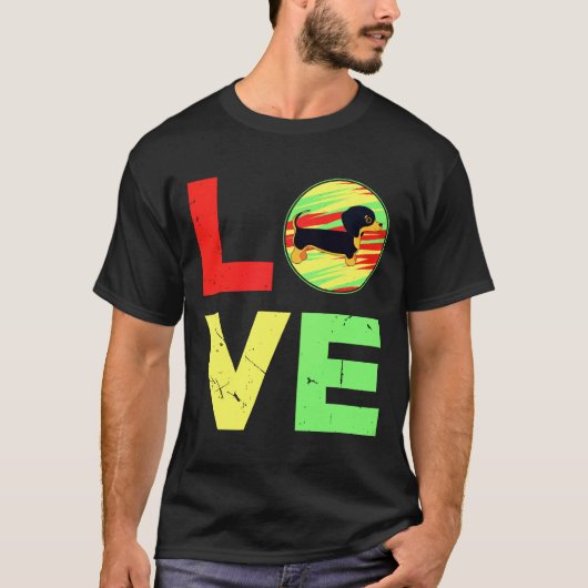 Dachshund Dog Mam Dachshund T-shirt (Voorkant)