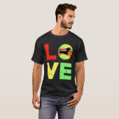 Dachshund Dog Mam Dachshund T-shirt (Voorkant volledig)