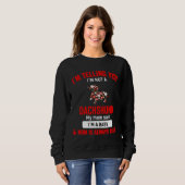 Dachshund Dog Mama Womens Trui (Voorkant volledig)