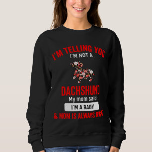 Dachshund Dog Mama Womens Trui