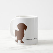 Dachshund Dog Mok (Voorkant links)