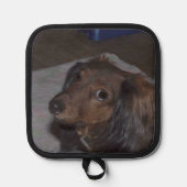 Dachshund Dog Pannenlap (Voorkant)