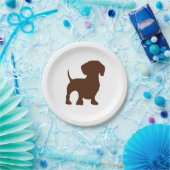 Dachshund Dog Paper Party Borden Papieren Bordje (Feest)