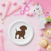 Dachshund Dog Paper Party Borden Papieren Bordje (Feest)