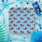 Dachshund Dog  Papieren Bordje (Feest)