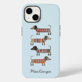 Dachshund Dog Persoonlijk Case-Mate iPhone Case (Achterkant)