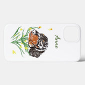 Dachshund Dog, Pets Pattern, Spring Art Case-Mate iPhone Case (Achterkant (horizontaal))