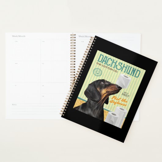 Dachshund Dog Planner (Display)