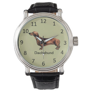  Dachshund Dog polshorloge Horloge