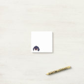 Dachshund dog Portrait Post-it® Notes (Op bureau)