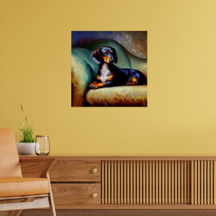 Dachshund Dog Poster