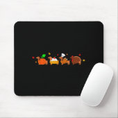Dachshund Dog Pumpkin E Turkey Thanksgiving  Muismat (Met muis)