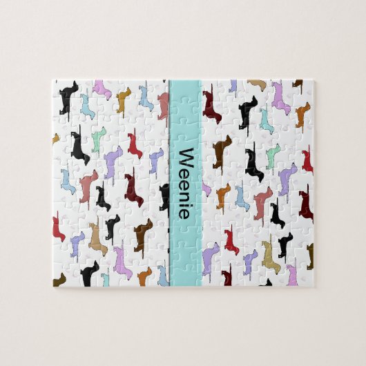 Dachshund Dog Puzzle Legpuzzel (Horizontaal)