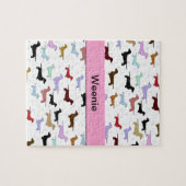 Dachshund Dog Puzzle Legpuzzel (Horizontaal)