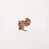 Dachshund Dog Schattige Yogamat (Voorkant (horizontaal))