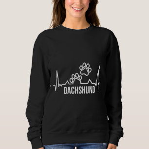 Dachshund Dog schildert afdrukken voor vrouwen Trui