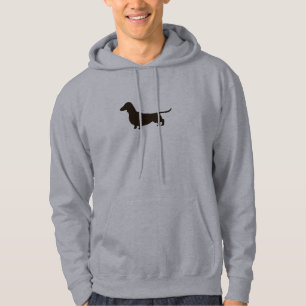 Dachshund Dog Silhouette Hoodie