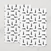 Dachshund Dog Silhouettes CUSTOM ACHTERGROUND COLO Bedankkaart (Voorkant / Achterkant)