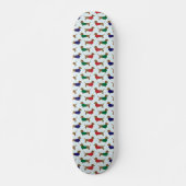 Dachshund Dog Skateboard Deck (Voorkant)