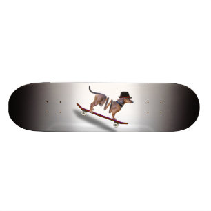 Dachshund Dog Skateboarder Persoonlijk Skateboard