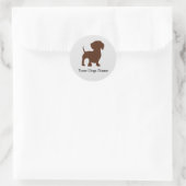 Dachshund Dog Sticker (Tas)