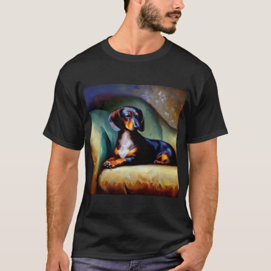 Dachshund Dog T-shirt (Voorkant)