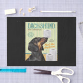 Dachshund Dog Tissuepapier (Craft)