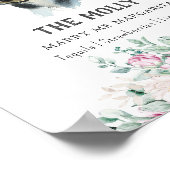 Dachshund Dog Trouwhandtekening Drink Teken Poster (Hoek)