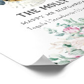 Dachshund Dog Trouwhandtekening Drink Teken Poster (Hoek)