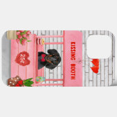 Dachshund Dog Valentijnsdag Kissing Booth Case-Mate iPhone Case (Achterkant (horizontaal))