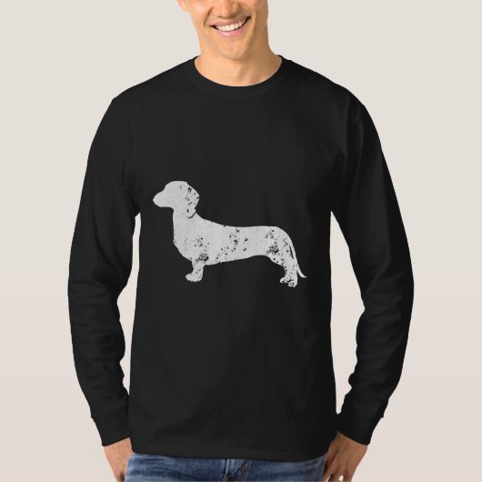  Dachshund Dog voor Dachshund Lo T-shirt (Voorkant)