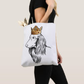Dachshund Dog Wearing Crown Tote Bag (Dichtbij)